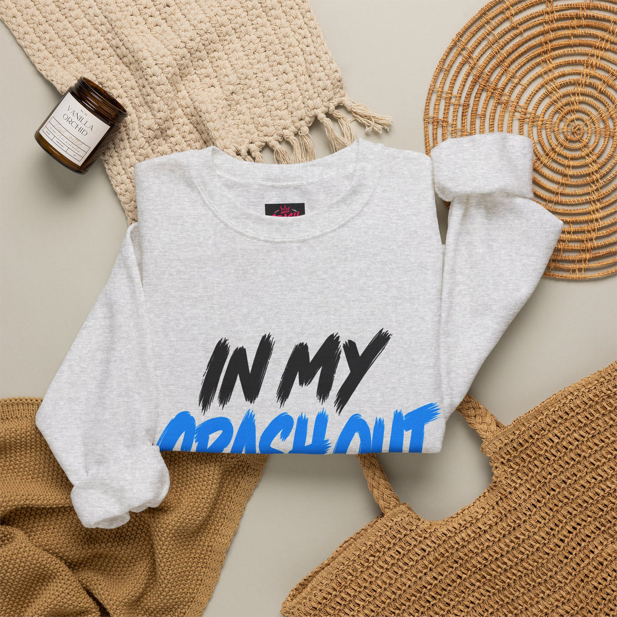 In My Crash Out Era Crewneck Sweatshirt — Graphic Streetwear Pullover