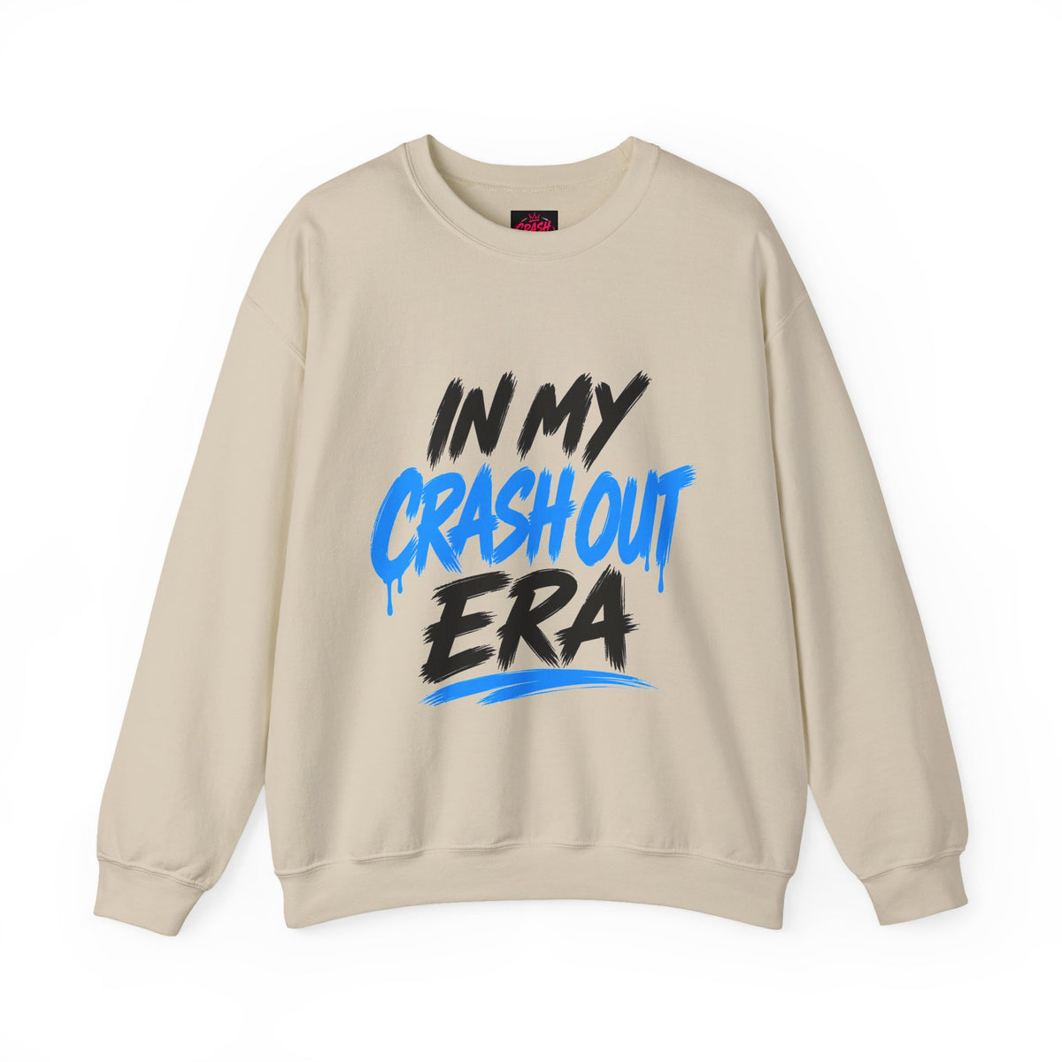 In My Crash Out Era Crewneck Sweatshirt — Graphic Streetwear Pullover