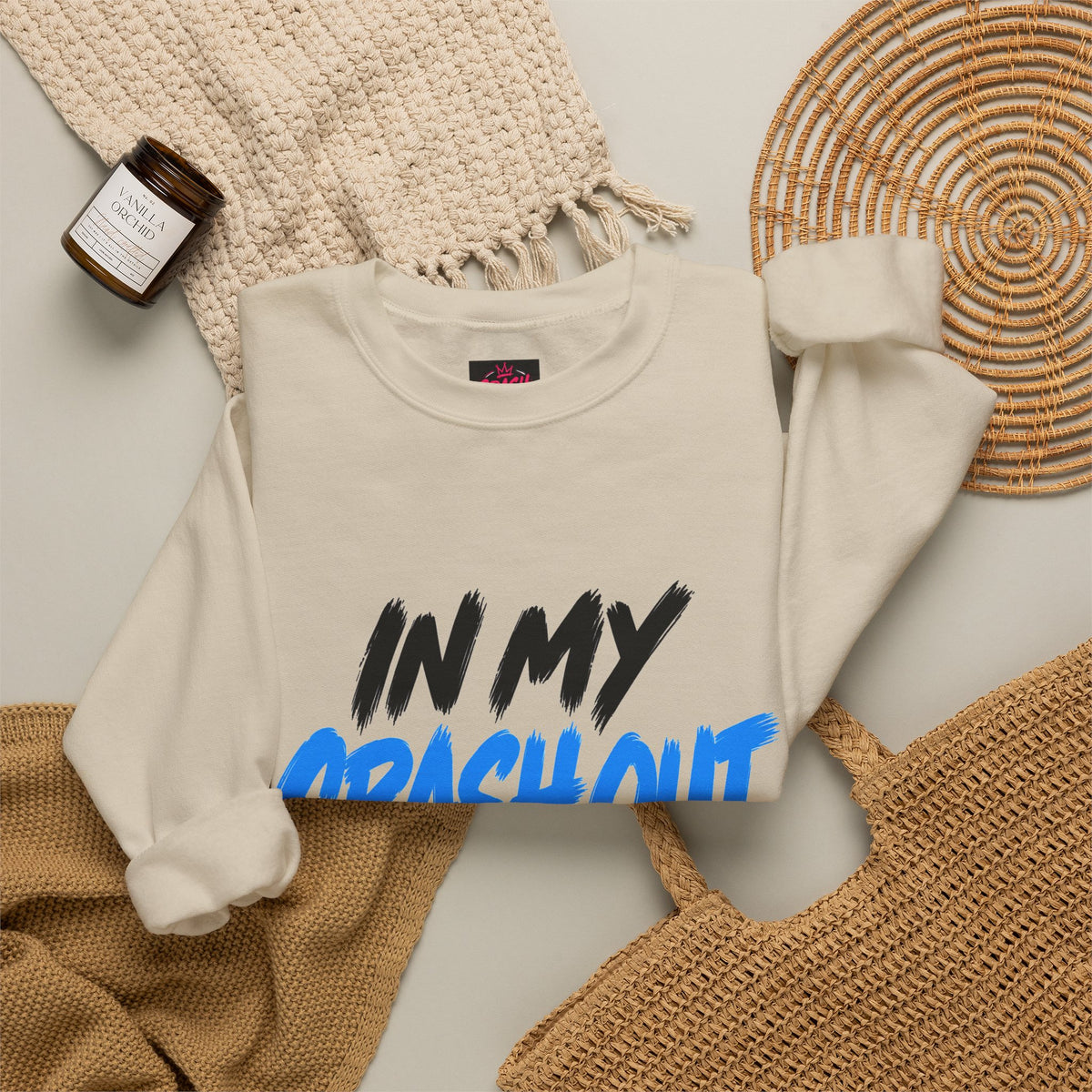 In My Crash Out Era Crewneck Sweatshirt — Graphic Streetwear Pullover