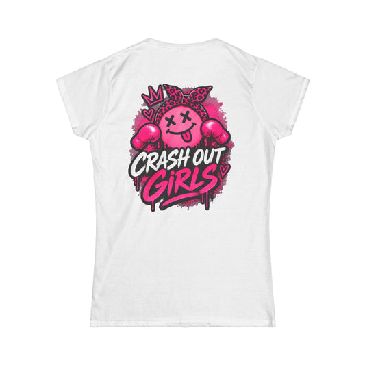 Crash Out Girls Women's Softstyle Tee