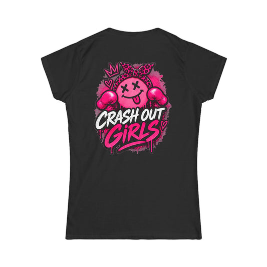 Crash Out Girls Women's Softstyle Tee
